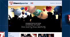 Desktop Screenshot of diamsports.com